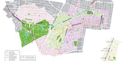 Zemljevid Mexico City bike